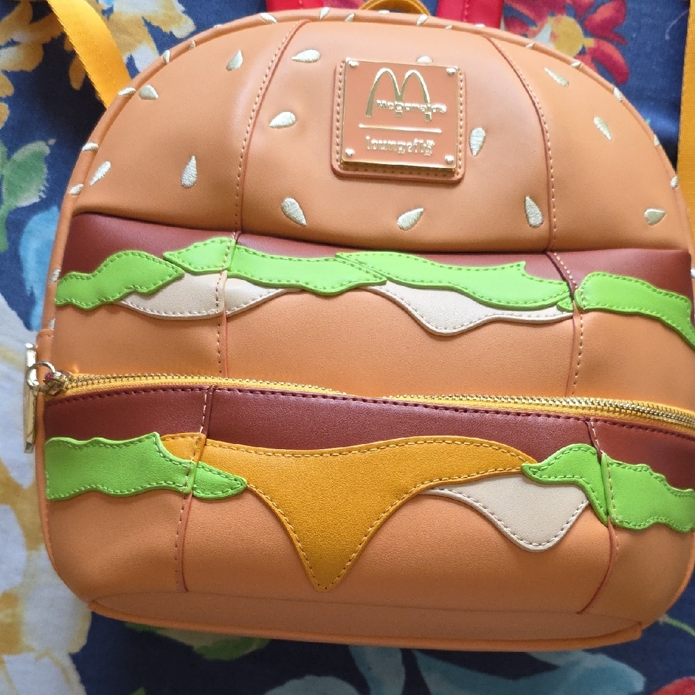 McDonald's Colorful Burger Backpack